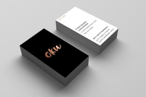 Oku business card