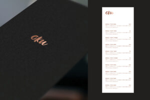 Oku menu