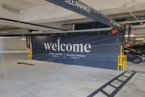 Garage Welcome Sign