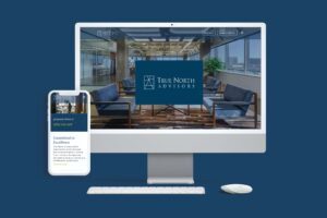 Desktop and Mobile Website Mockups